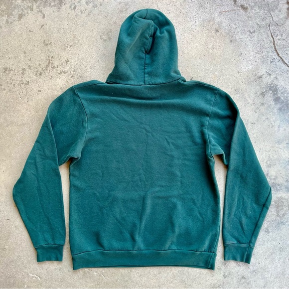 American Apparel Blue King Crab Hoodie F498 Large USA - Picture 2 of 5